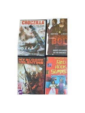 Set of 4 Classic DVDs - Croczilla, Red Hook Summer